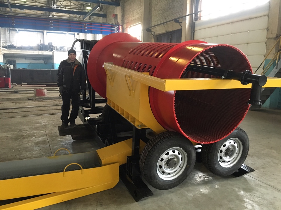 Скруббер бутара чертеж